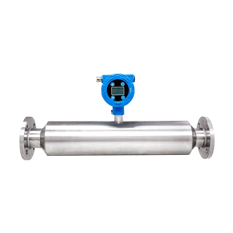 Compteur tubulaire intégré de Concentration de boue d'acier inoxydable pour le système de canalisation de soutien de filtre-presse Compteur tubulaire intégré de Concentration de boue d'acier inoxydable pour le système de canalisation de soutien de filtre-presse